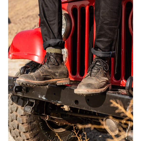 Lee 101 Rider 13 oz Black Selvedge Denim Jean - Picture 8 of 16